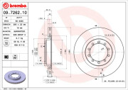 09.7262.10 Brzdový kotouč PRIME LINE BREMBO