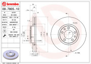 09.7805.10 Brzdový kotouč PRIME LINE BREMBO