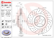 09.8841.3X Brzdový kotouč BEARING DISC LINE BREMBO