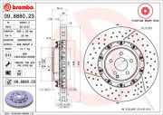 09.8880.23 Brzdový kotouč BREMBO XTRA LINE BREMBO