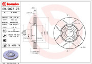 09.9078.76 Brzdový kotouč BREMBO MAX LINE BREMBO