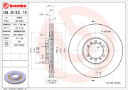 09.9132.10 Brzdový kotouč PRIME LINE BREMBO