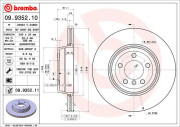 09.9352.10 Brzdový kotouč PRIME LINE BREMBO