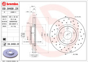 09.9468.2X Brzdový kotouč BEARING DISC LINE BREMBO