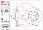 09.9582.10 Brzdový kotouč PRIME LINE BREMBO