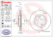 09.9598.10 Brzdový kotouč PRIME LINE BREMBO