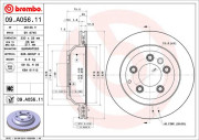 09.A056.11 Brzdový kotouč COATED DISC LINE BREMBO