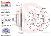 09.A259.1X Brzdový kotouč BEARING DISC LINE BREMBO