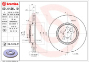 09.A426.10 Brzdový kotouč PRIME LINE BREMBO