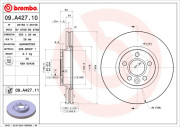 09.A427.10 Brzdový kotouč PRIME LINE BREMBO