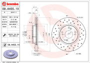 09.A455.1X Brzdový kotouč BEARING DISC LINE BREMBO