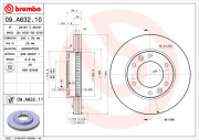 09.A632.10 Brzdový kotouč PRIME LINE BREMBO