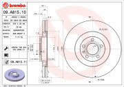 09.A815.10 Brzdový kotouč PRIME LINE BREMBO