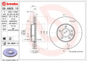 09.A905.10 Brzdový kotouč PRIME LINE BREMBO