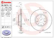 09.B272.10 Brzdový kotouč PRIME LINE BREMBO