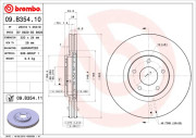 09.B354.10 Brzdový kotouč PRIME LINE BREMBO