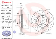 09.B621.1X Brzdový kotouč BEARING DISC LINE BREMBO