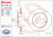 09.C178.11 Brzdový kotouč COATED DISC LINE BREMBO
