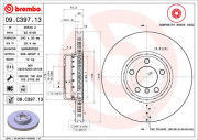 09.C397.13 Brzdový kotouč BREMBO NAO LINE BREMBO