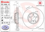 09.C406.13 Brzdový kotouč BREMBO NAO LINE BREMBO