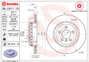 09.C411.13 Brzdový kotouč BREMBO NAO LINE BREMBO