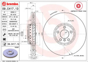 09.C417.13 Brzdový kotouč BREMBO NAO LINE BREMBO
