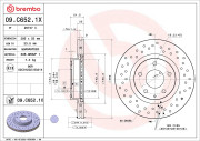 09.C652.1X Brzdový kotouč BEARING DISC LINE BREMBO
