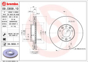 09.C658.11 Brzdový kotouč COATED DISC LINE BREMBO