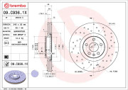 09.C936.1X Brzdový kotouč BEARING DISC LINE BREMBO