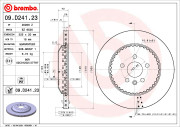 09.D241.23 Brzdový kotouč HIGH PERFORMANCE SPORT KIT LINE BREMBO
