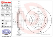 09.A508.11 Brzdový kotouč COATED DISC LINE BREMBO