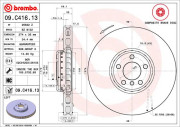 09.C416.13 Brzdový kotouč TWO-PIECE DISCS LINE BREMBO