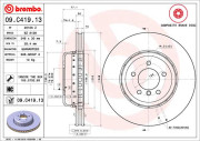 09.C419.13 Brzdový kotouč TWO-PIECE DISCS LINE BREMBO