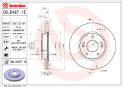 KT 08 013 BREMBO sada bŕzd, kotúčová brzda KT 08 013 BREMBO