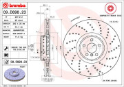 09.D898.23 BREMBO brzdový kotúč 09.D898.23 BREMBO