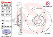 09.D899.13 BREMBO brzdový kotúč 09.D899.13 BREMBO