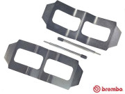 A 02 271 Sada příslušenství, obložení kotoučové brzdy PRIME LINE BREMBO