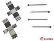 A 02 321 Sada příslušenství, obložení kotoučové brzdy PRIME LINE BREMBO