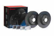 KT 08 001 Souprava brzd, koutocova brzda TWO-PIECE DISCS LINE BREMBO