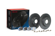 KT 08 013 Souprava brzd, koutocova brzda TWO-PIECE DISCS LINE BREMBO