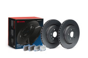 KT 08 023 Souprava brzd, koutocova brzda TWO-PIECE DISCS LINE BREMBO