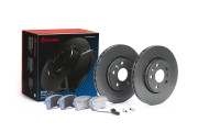 KT 08 034 Souprava brzd, koutocova brzda TWO-PIECE DISCS LINE BREMBO