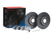 KT 08 038 Souprava brzd, koutocova brzda TWO-PIECE DISCS LINE BREMBO