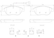 P23137N Sada brzdových destiček, kotoučová brzda PRIME LINE - Ceramic BREMBO