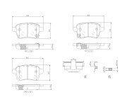 P 23 190 Sada brzdových destiček, kotoučová brzda PRIME LINE BREMBO