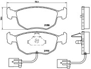 P 24 035 Sada brzdových destiček, kotoučová brzda PRIME LINE BREMBO