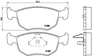 P 24 069 Sada brzdových destiček, kotoučová brzda PRIME LINE BREMBO