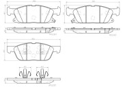 P24188N Sada brzdových destiček, kotoučová brzda PRIME LINE - Ceramic BREMBO