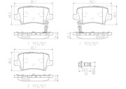 P28038N Sada brzdových destiček, kotoučová brzda PRIME LINE - Ceramic BREMBO