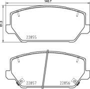 P 30 102 Sada brzdových destiček, kotoučová brzda PRIME LINE BREMBO